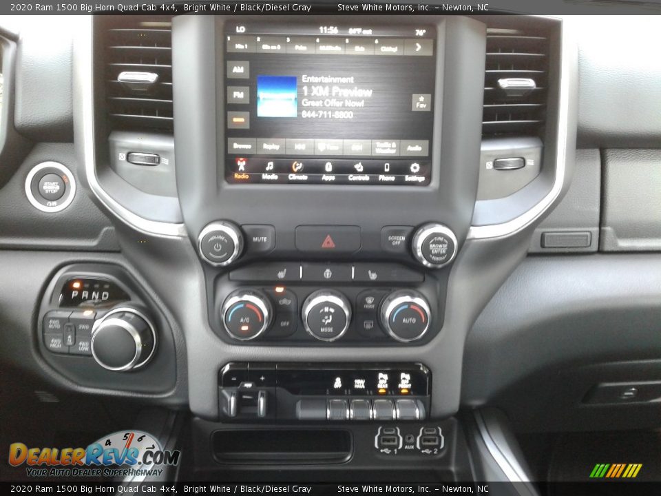 2020 Ram 1500 Big Horn Quad Cab 4x4 Bright White / Black/Diesel Gray Photo #20
