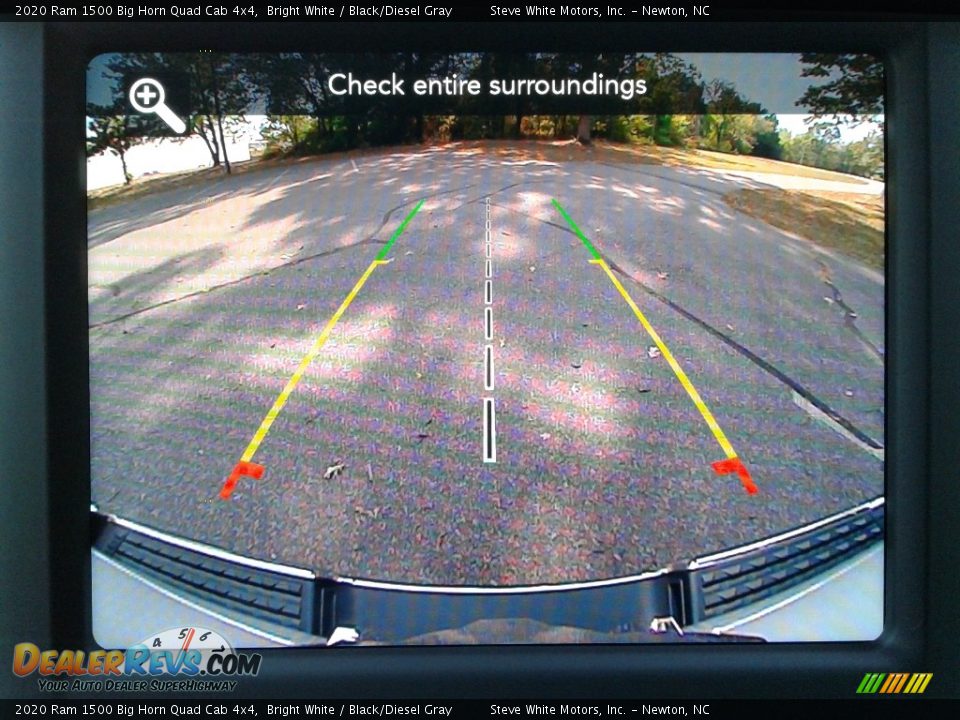 2020 Ram 1500 Big Horn Quad Cab 4x4 Bright White / Black/Diesel Gray Photo #22