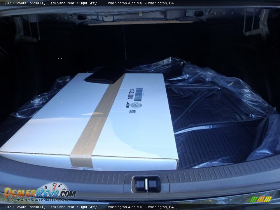 2020 Toyota Corolla LE Black Sand Pearl / Light Gray Photo #5