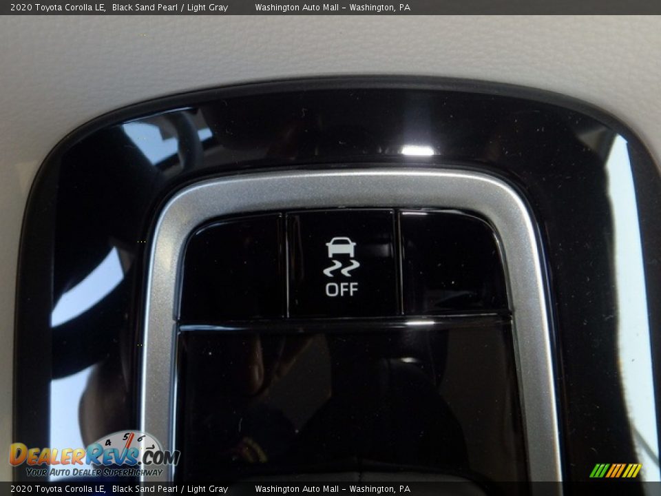 2020 Toyota Corolla LE Black Sand Pearl / Light Gray Photo #19