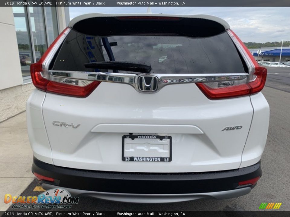 2019 Honda CR-V EX AWD Platinum White Pearl / Black Photo #6