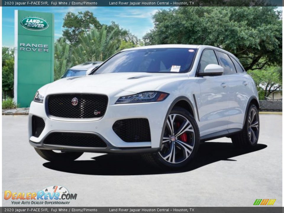 2020 Jaguar F-PACE SVR Fuji White / Ebony/Pimento Photo #1