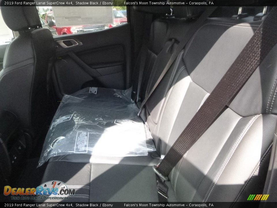 2019 Ford Ranger Lariat SuperCrew 4x4 Shadow Black / Ebony Photo #8
