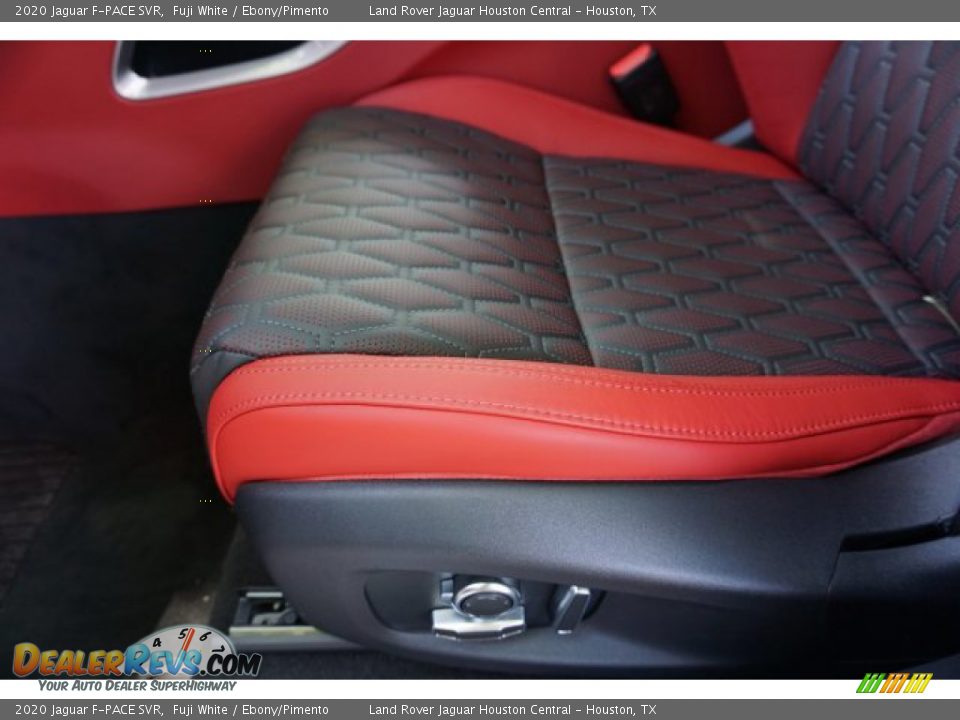 Front Seat of 2020 Jaguar F-PACE SVR Photo #21