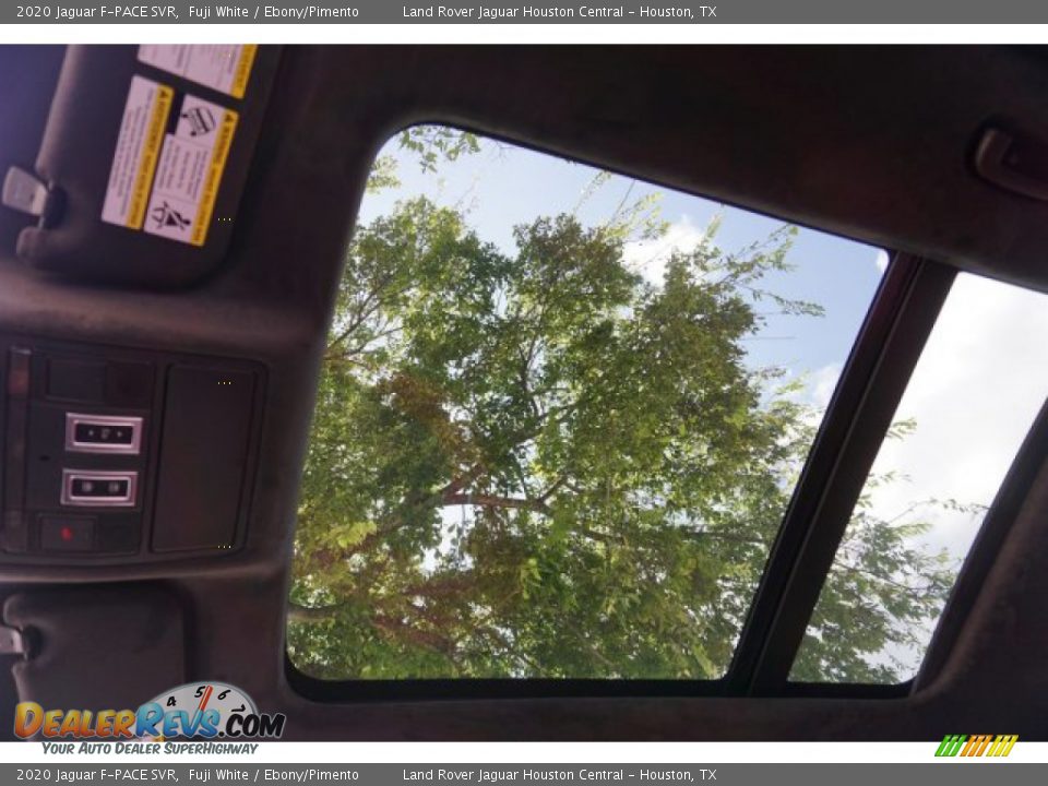 Sunroof of 2020 Jaguar F-PACE SVR Photo #23