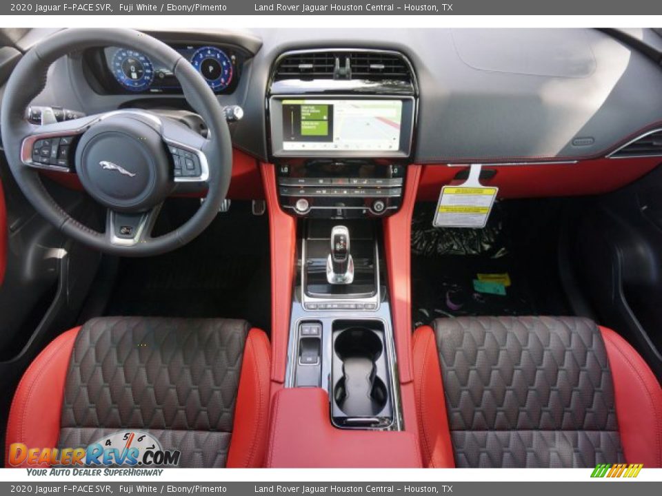 Dashboard of 2020 Jaguar F-PACE SVR Photo #24