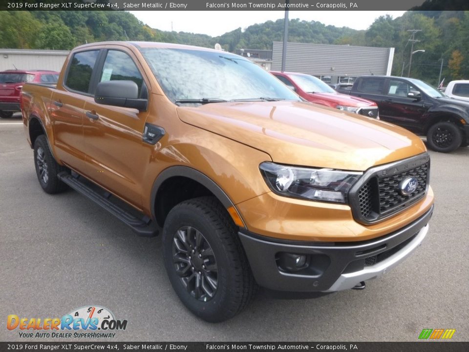 Front 3/4 View of 2019 Ford Ranger XLT SuperCrew 4x4 Photo #3