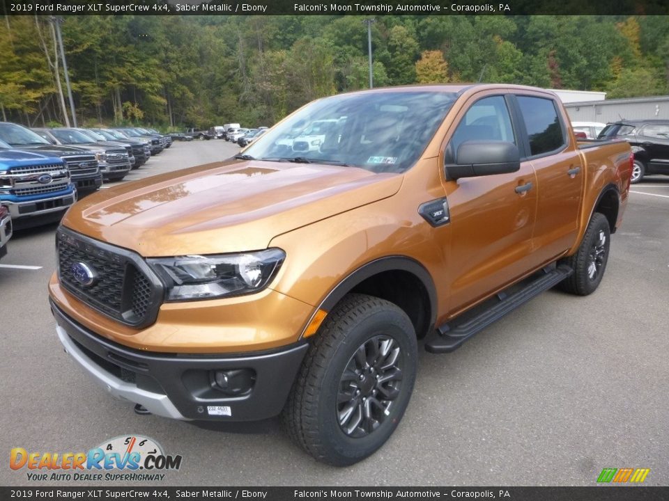 Saber Metallic 2019 Ford Ranger XLT SuperCrew 4x4 Photo #5