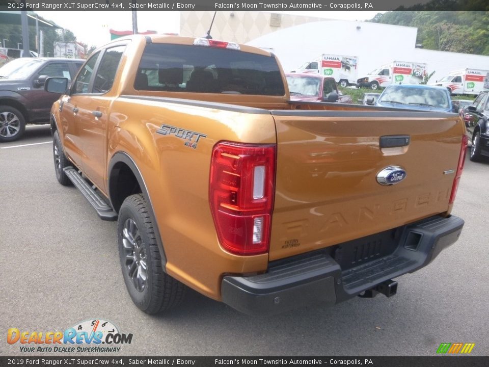 2019 Ford Ranger XLT SuperCrew 4x4 Saber Metallic / Ebony Photo #6