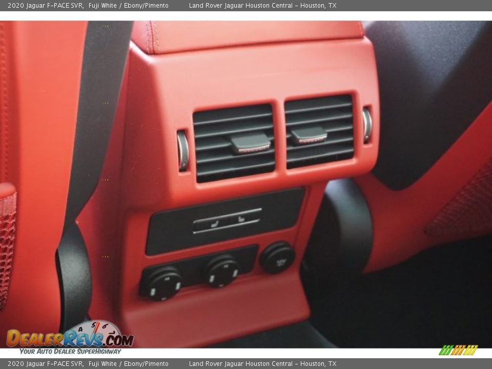 2020 Jaguar F-PACE SVR Fuji White / Ebony/Pimento Photo #29