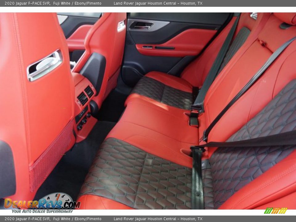 Rear Seat of 2020 Jaguar F-PACE SVR Photo #30