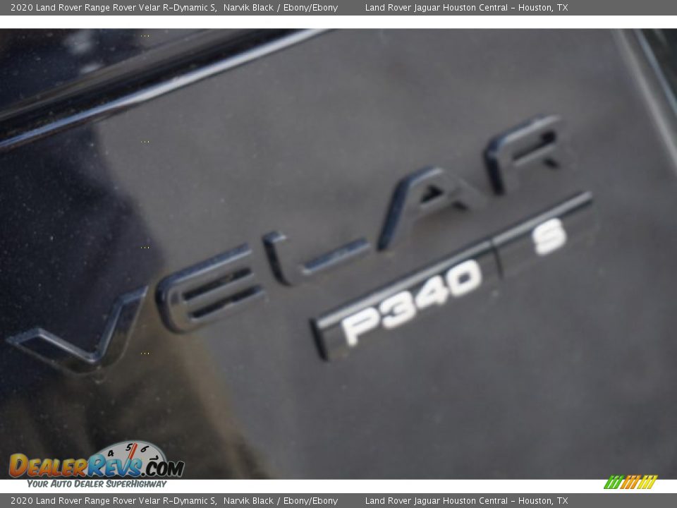 2020 Land Rover Range Rover Velar R-Dynamic S Narvik Black / Ebony/Ebony Photo #9
