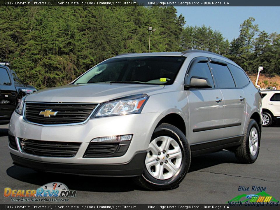 2017 Chevrolet Traverse LS Silver Ice Metallic / Dark Titanium/Light Titanium Photo #1