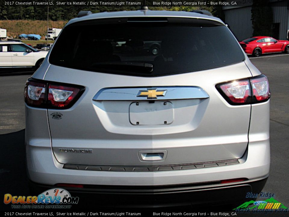 2017 Chevrolet Traverse LS Silver Ice Metallic / Dark Titanium/Light Titanium Photo #4
