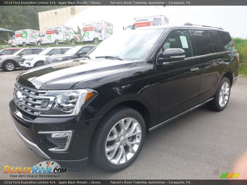 2019 Ford Expedition Limited 4x4 Agate Black Metallic / Ebony Photo #5