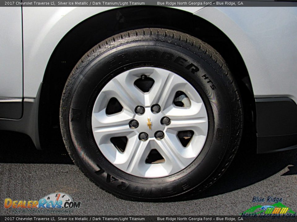 2017 Chevrolet Traverse LS Silver Ice Metallic / Dark Titanium/Light Titanium Photo #9