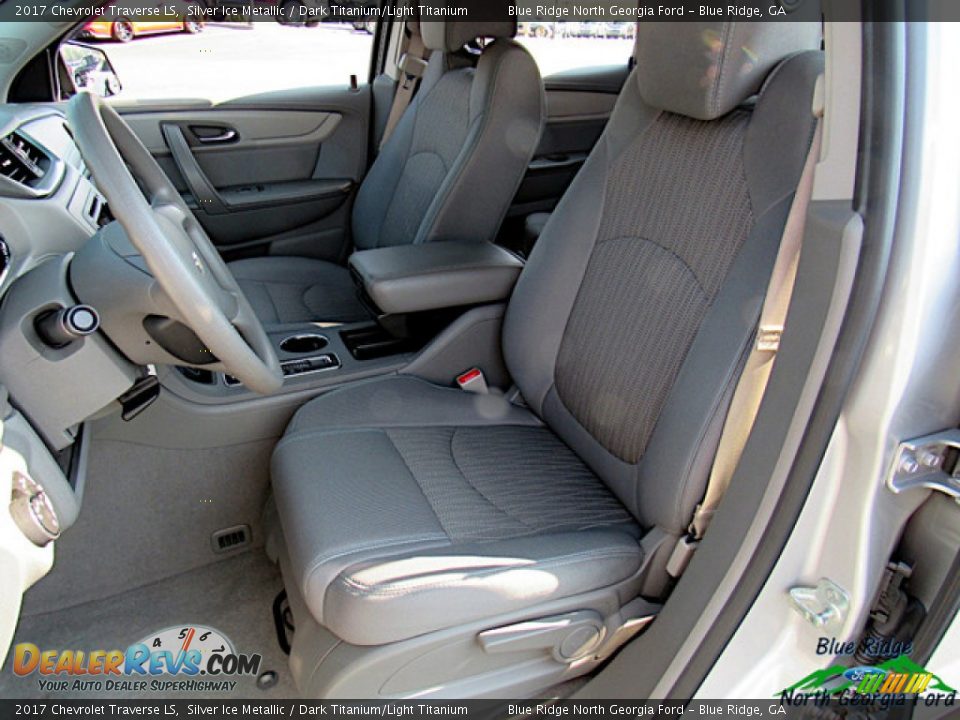 2017 Chevrolet Traverse LS Silver Ice Metallic / Dark Titanium/Light Titanium Photo #10
