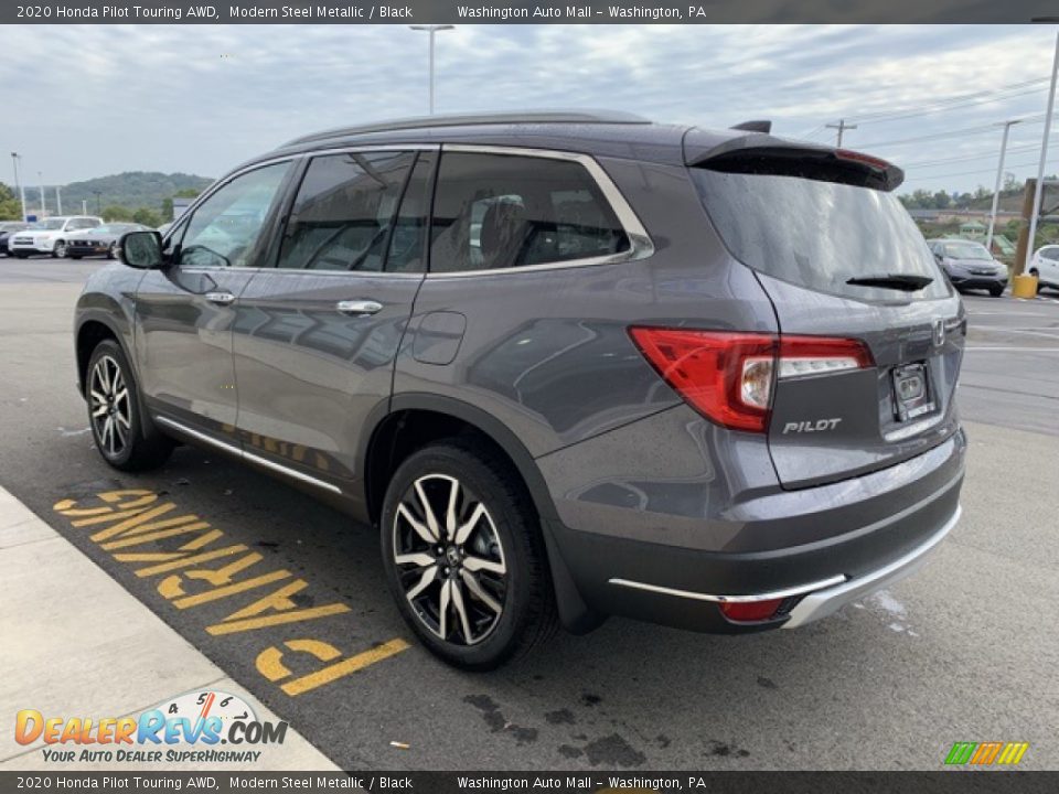 2020 Honda Pilot Touring AWD Modern Steel Metallic / Black Photo #5
