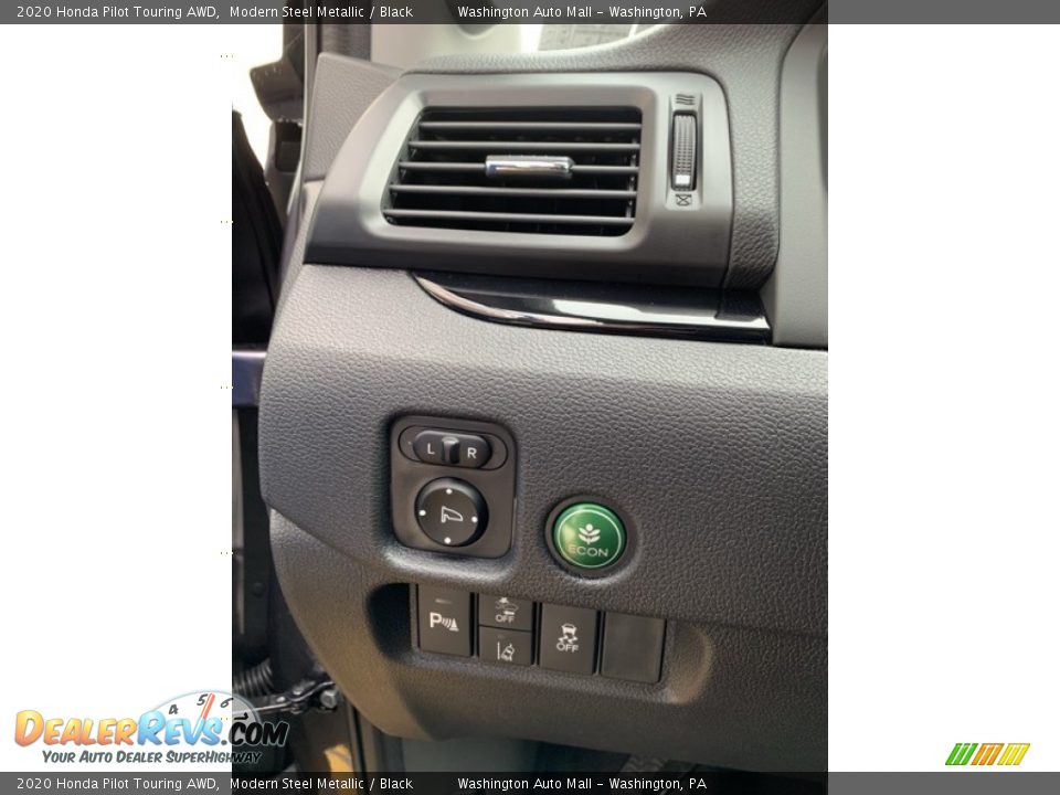 2020 Honda Pilot Touring AWD Modern Steel Metallic / Black Photo #10