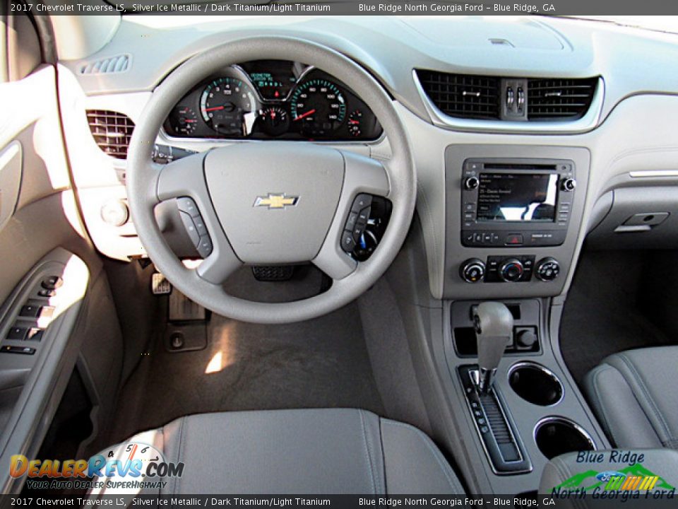 2017 Chevrolet Traverse LS Silver Ice Metallic / Dark Titanium/Light Titanium Photo #15