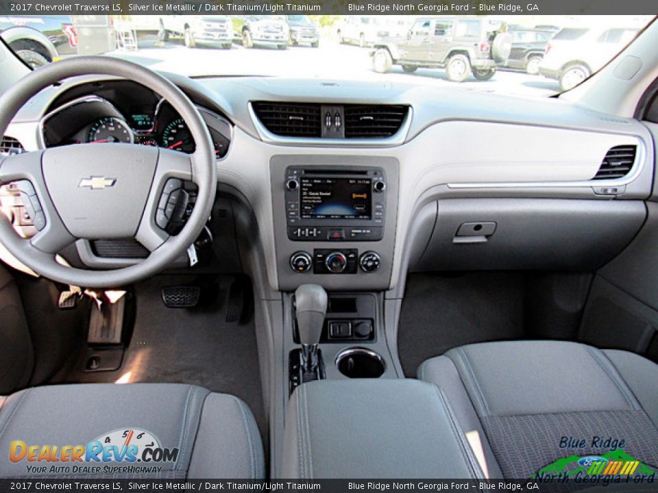 2017 Chevrolet Traverse LS Silver Ice Metallic / Dark Titanium/Light Titanium Photo #16
