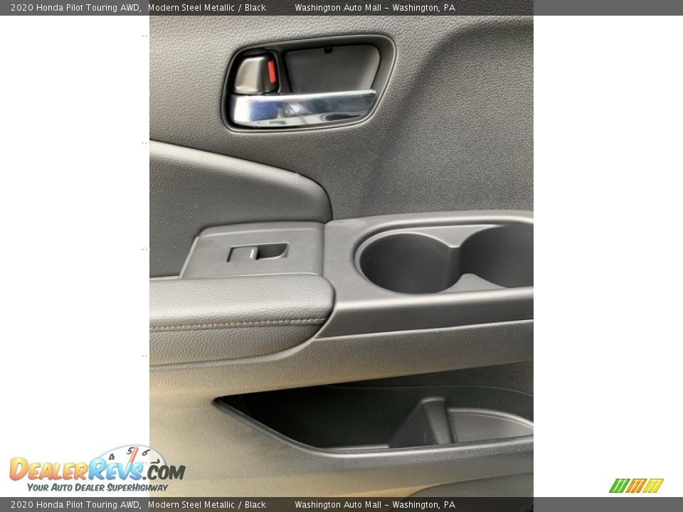 2020 Honda Pilot Touring AWD Modern Steel Metallic / Black Photo #15