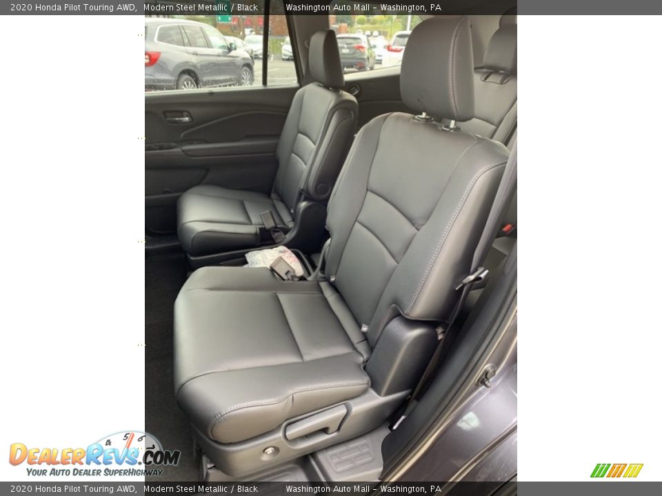 2020 Honda Pilot Touring AWD Modern Steel Metallic / Black Photo #16