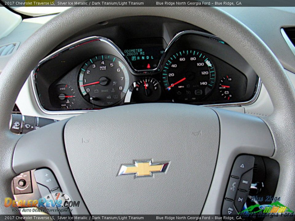 2017 Chevrolet Traverse LS Silver Ice Metallic / Dark Titanium/Light Titanium Photo #18