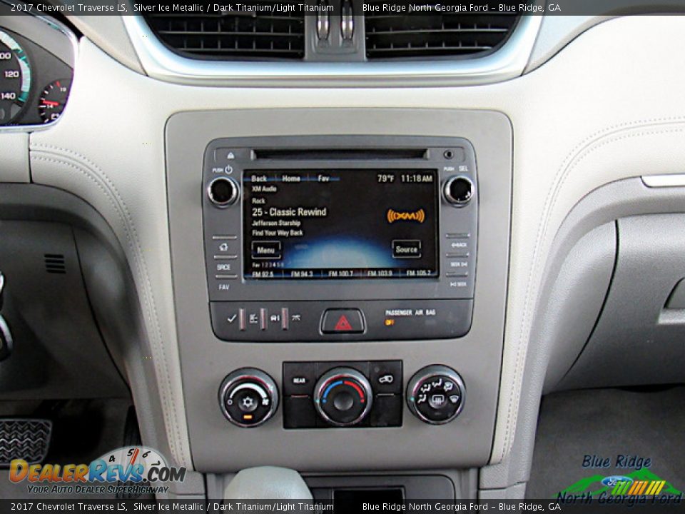 2017 Chevrolet Traverse LS Silver Ice Metallic / Dark Titanium/Light Titanium Photo #19