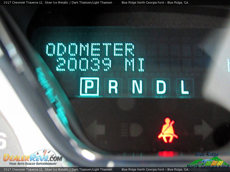 2017 Chevrolet Traverse LS Silver Ice Metallic / Dark Titanium/Light Titanium Photo #20