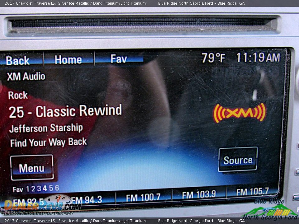 2017 Chevrolet Traverse LS Silver Ice Metallic / Dark Titanium/Light Titanium Photo #21