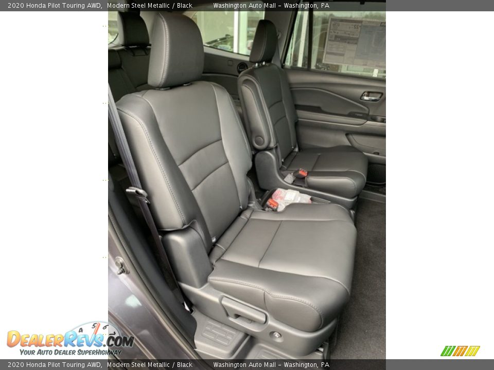 2020 Honda Pilot Touring AWD Modern Steel Metallic / Black Photo #26
