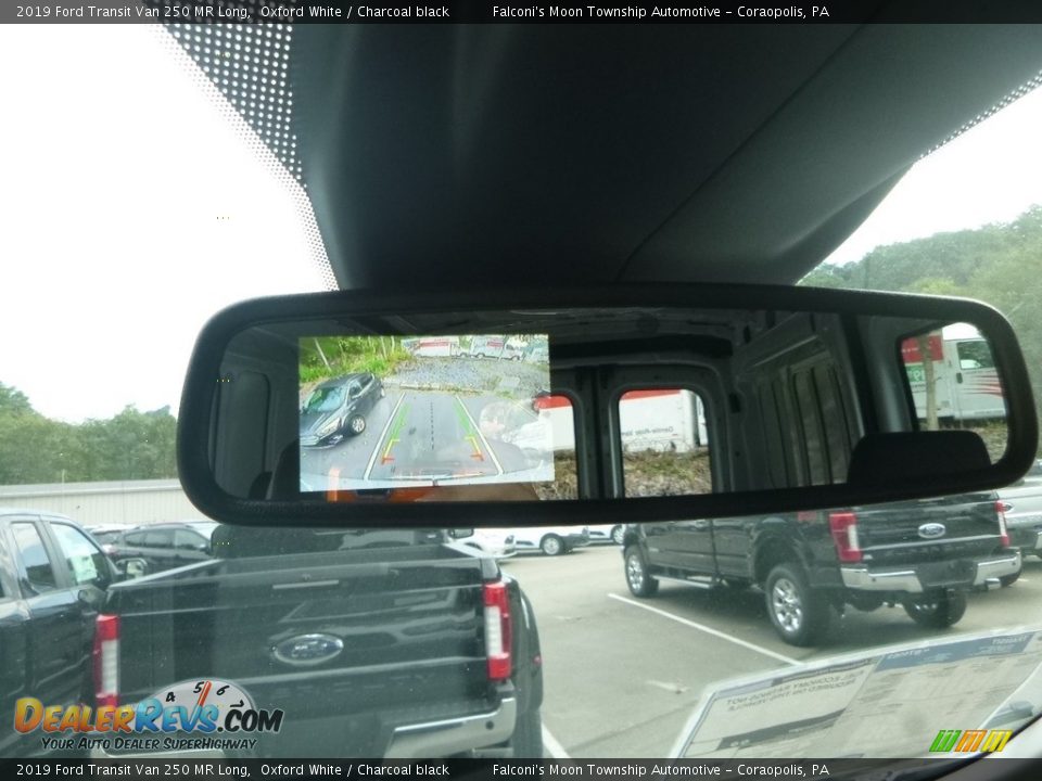 2019 Ford Transit Van 250 MR Long Oxford White / Charcoal black Photo #14