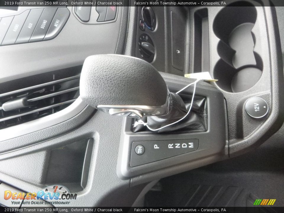 2019 Ford Transit Van 250 MR Long Oxford White / Charcoal black Photo #15