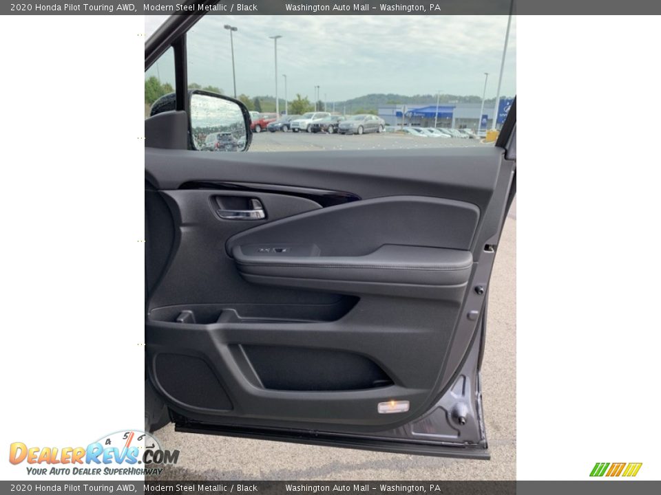 2020 Honda Pilot Touring AWD Modern Steel Metallic / Black Photo #34