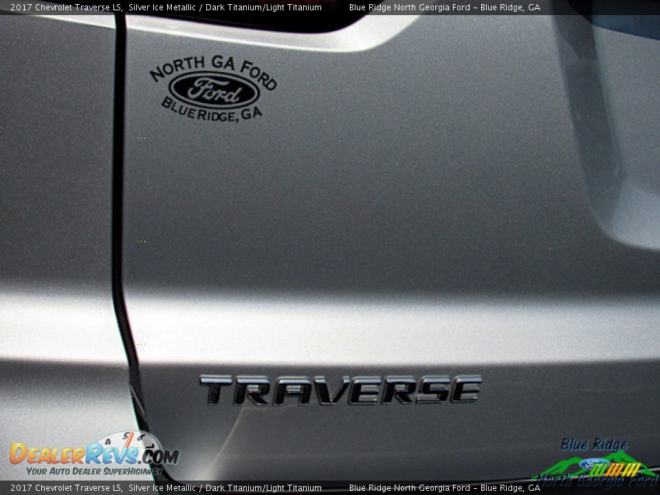 2017 Chevrolet Traverse LS Silver Ice Metallic / Dark Titanium/Light Titanium Photo #34