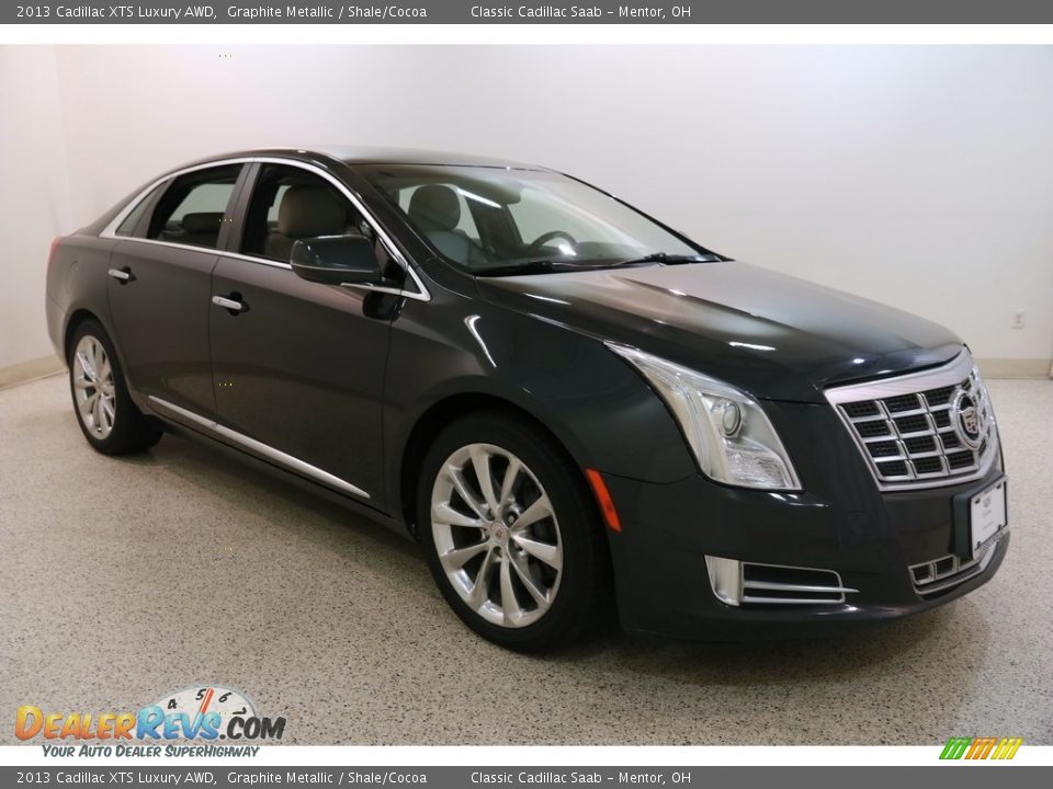 2013 Cadillac XTS Luxury AWD Graphite Metallic / Shale/Cocoa Photo #1