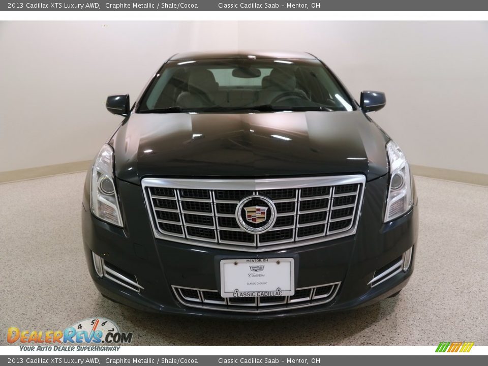 2013 Cadillac XTS Luxury AWD Graphite Metallic / Shale/Cocoa Photo #2