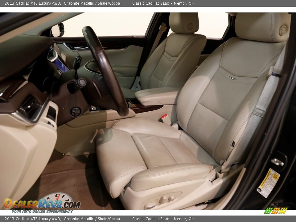 2013 Cadillac XTS Luxury AWD Graphite Metallic / Shale/Cocoa Photo #5