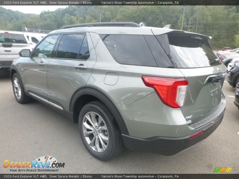 2020 Ford Explorer XLT 4WD Silver Spruce Metallic / Ebony Photo #6