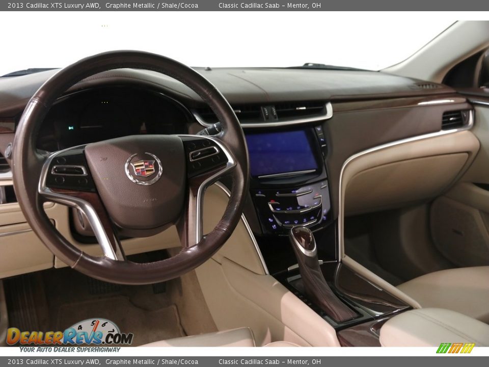 2013 Cadillac XTS Luxury AWD Graphite Metallic / Shale/Cocoa Photo #6