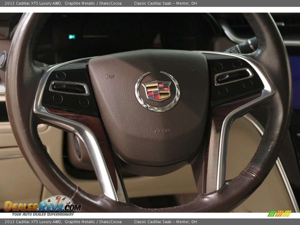 2013 Cadillac XTS Luxury AWD Graphite Metallic / Shale/Cocoa Photo #7