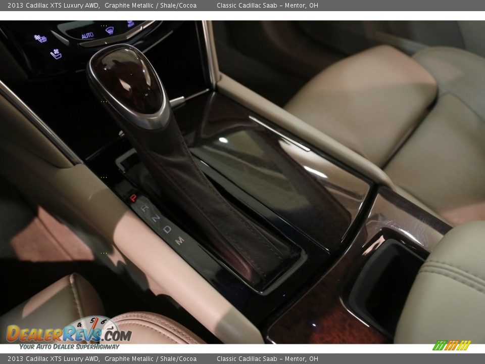 2013 Cadillac XTS Luxury AWD Graphite Metallic / Shale/Cocoa Photo #14