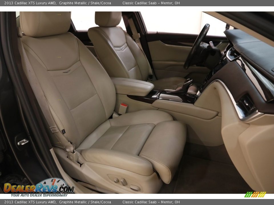2013 Cadillac XTS Luxury AWD Graphite Metallic / Shale/Cocoa Photo #16