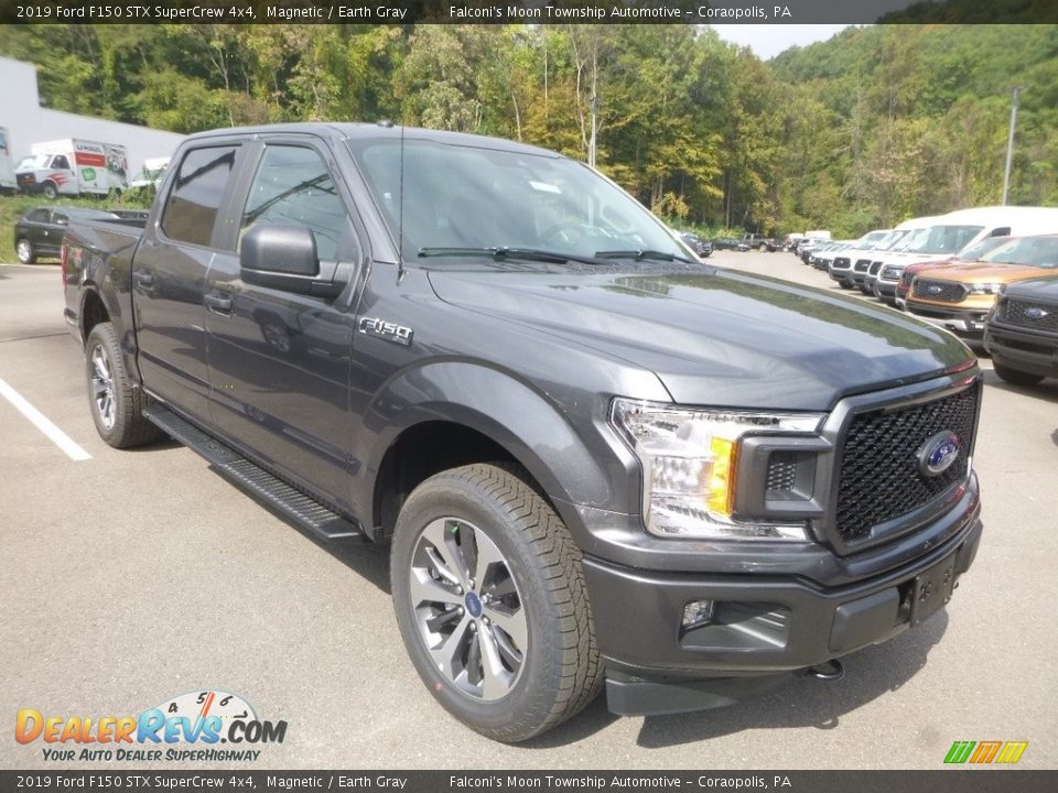 2019 Ford F150 STX SuperCrew 4x4 Magnetic / Earth Gray Photo #3