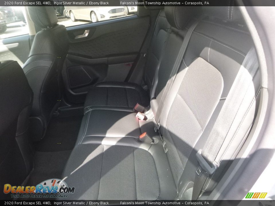 2020 Ford Escape SEL 4WD Ingot Silver Metallic / Ebony Black Photo #8