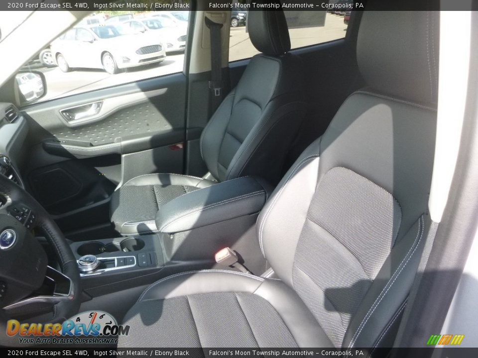 2020 Ford Escape SEL 4WD Ingot Silver Metallic / Ebony Black Photo #11