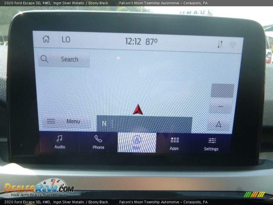 2020 Ford Escape SEL 4WD Ingot Silver Metallic / Ebony Black Photo #14