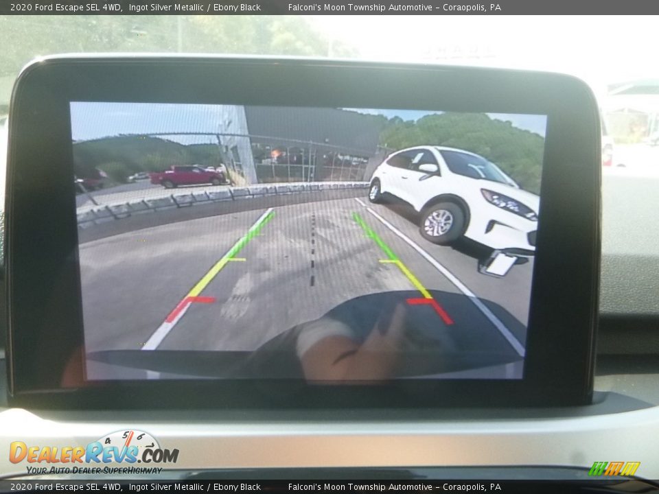 2020 Ford Escape SEL 4WD Ingot Silver Metallic / Ebony Black Photo #15