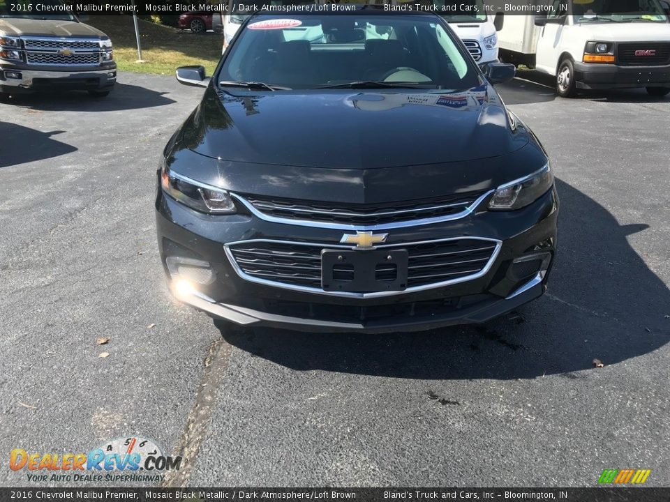 2016 Chevrolet Malibu Premier Mosaic Black Metallic / Dark Atmosphere/Loft Brown Photo #3